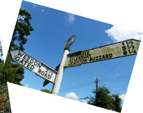 Aston Abbotts signpost