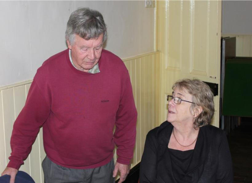 Nigel and Anthony Palmer opened the show