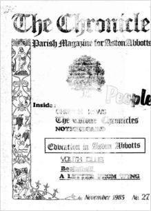 Chronicle Cover