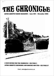 Chronicle Cover