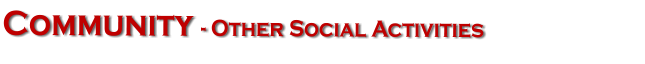 Community - Other Social Activities