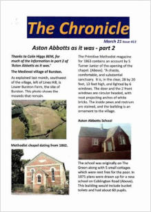 Chronicle Cover