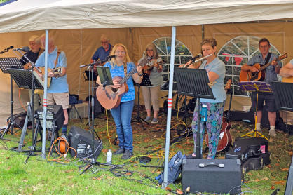 Aston Abbotts Fete 2025 - The Band Plays