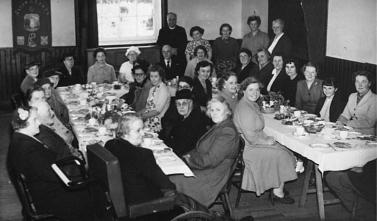 The Ladies Club in The Church Room - 1950s