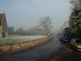 Winter Scene in Aston Abbotts