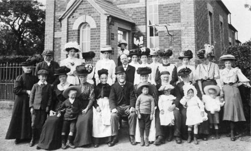 Chapel-goers - date unknown